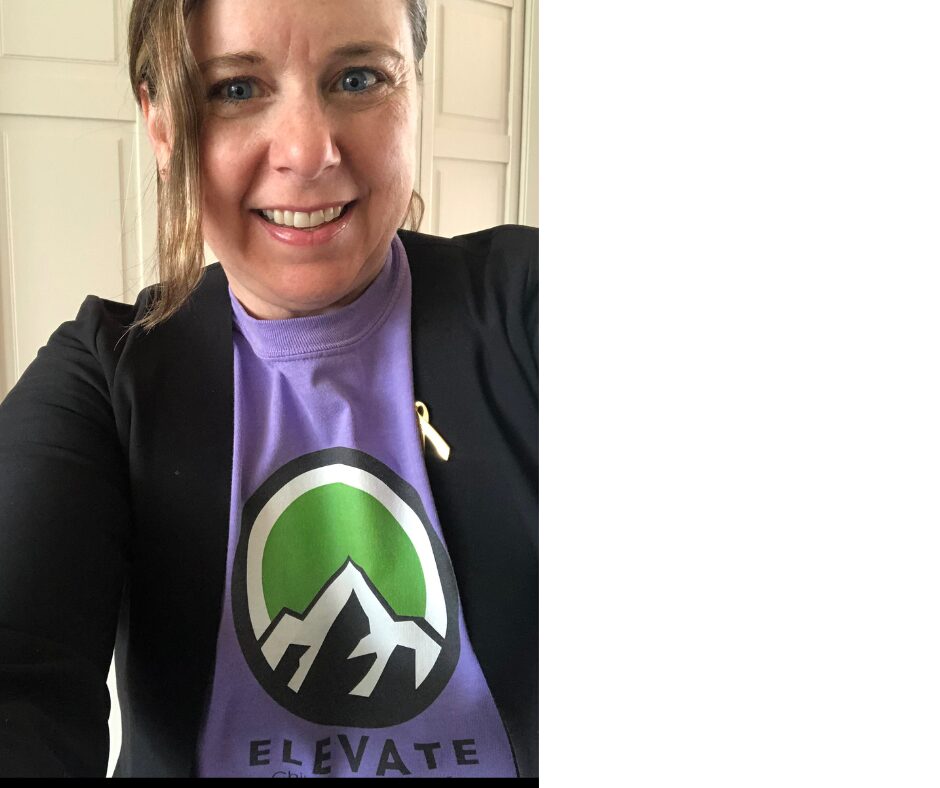 Robyn Spoon. Elevate CEO. Elevate Founder. Educator. Rhabdomyosarcoma.