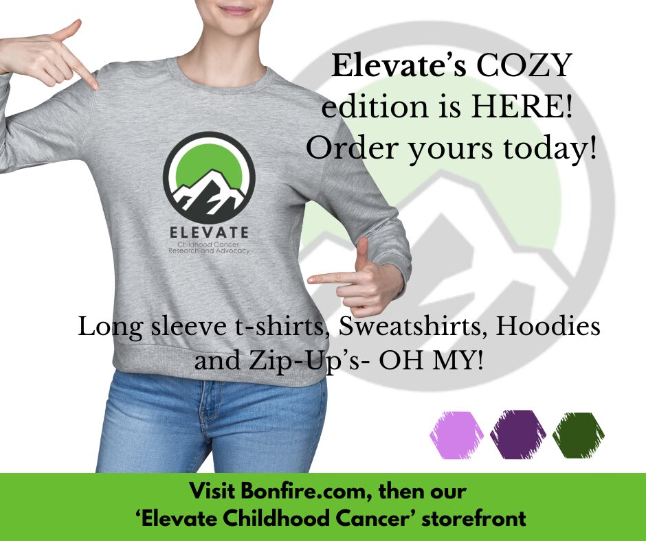 Elevate merchandise, sweatshirt and long sleeves.