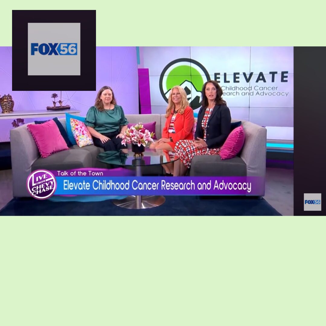 Fox 59 interviews Robyn Spoon. Elevate the Stage, Lexington, KY. Fundraiser for pediatric cancer research.