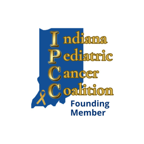 IPCC logo. Indiana pediatric cancer coalition. Elevate.