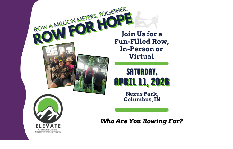 Row For Hope, Crossfit Ripcord, Columbus, Indiana. Fundraiser for Childhood Cancer and Sarcoma.