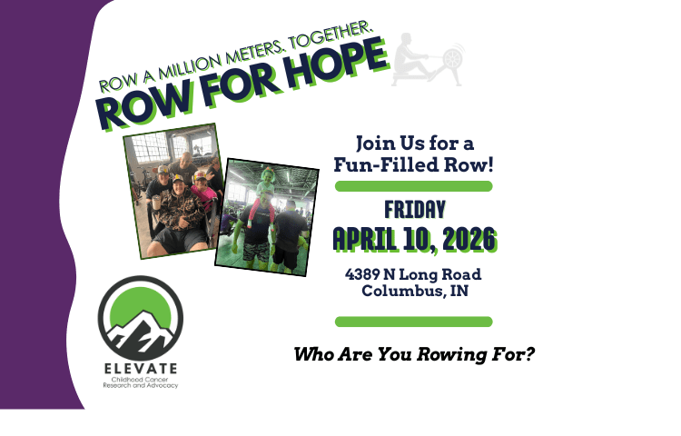 Row For Hope, Sarcoma, Elevate Childhood Cancer, pediatric cancer research
