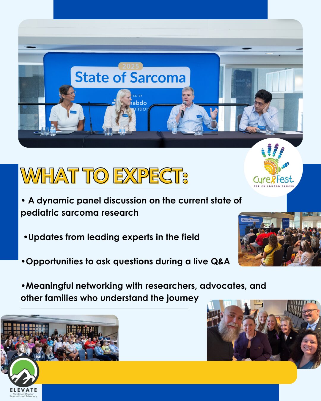 State of Sarcoma at Curefest 2026. Rhabdo Coalition.